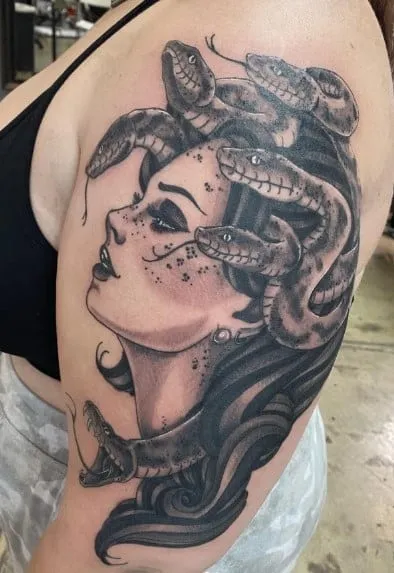 What Does a Medusa Tattoo Mean, medusa tattoo meaning assault, medusa tattoo meaning, medusa meaning, medusa story, medusa tattoo ideas, What does Medusa symbolize, What is the Medusa tattoo trend about, Why are girls getting Medusa tattoo, What is the full story of Medusa,
