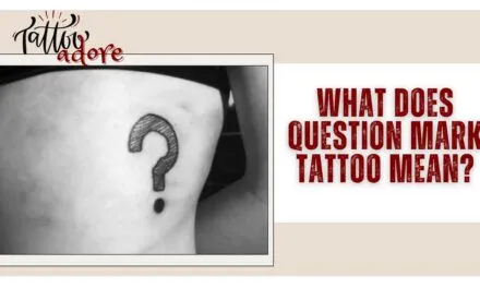 What Does Question Mark Tattoo Mean?