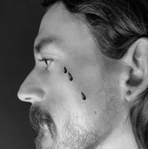 What Does a Teardrop Tattoo Mean, What does the 4 dots tattoo mean, 2 tear drop tattoo meaning, teardrop tattoo meaning right eye, what does a filled in teardrop tattoo mean, teardrop tattoo under eye, what does a teardrop tattoo on the left side mean, 3 tear drop tattoo meaning, tear drop tattoo on finger meaning,