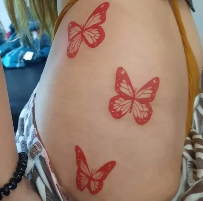 What Does a Red Butterfly Tattoo Mean, What does it mean to have a red butterfly tattoo, What does a red butterfly mean, What does a red butterfly tattoo mean on your wrist, What is the real meaning of a butterfly tattoo, What does a red butterfly tattoo mean on your shoulder, What does a red butterfly tattoo mean on your chest, Cultural Interpretations of red butterfly, Physchological Interpretation of red butterfly, Spiritural Significance of red butterfly,