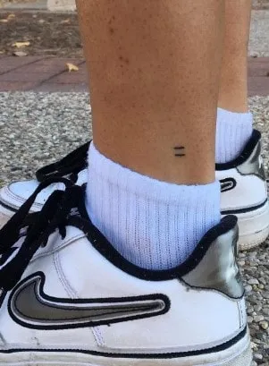 What Does Equal Sign Tattoo Mean, What does the equal sign symbolize, What does the small equal sign tattoo mean, What does the equal sign tattoo on the wrist mean, What do 2 equal signs mean, Is the equal sign a special character, What is the big equal sign, Equal Sign Tattoo,
