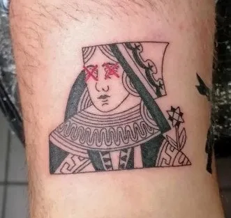 What Does Queen of Hearts Tattoo Mean, What does Queen tattoo mean, What does the two of Hearts tattoo mean, Queen of Hearts Tattoo, Minimalist Queen of Hearts Design, What does the Queen of Hearts tattoo represent, What are some common designs for a Queen of Hearts tattoo, What does the Queen of Hearts symbolize in tarot, What is the meaning of a two of hearts tattoo, What is the symbolism behind the Queen of Hearts tattoo,