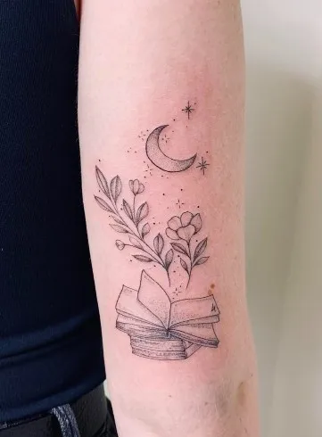 18 Cool Book Tattoo Ideas for Women, 18 cool book tattoo ideas for women wrist, 18 cool book tattoo ideas for women small, 18 cool book tattoo ideas for women shoulder, 18 cool book tattoo ideas for women hand, book tattoo ideas for women,