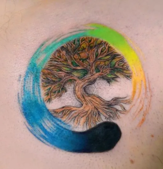 12 Tree of Life Tattoo Ideas for Women and Their Meaning, Tree of life tattoo ideas for women and their meaning, Simple tree of life tattoo ideas for women and their meaning, tree of life tattoo meaning, green tree of life tattoo meaning,