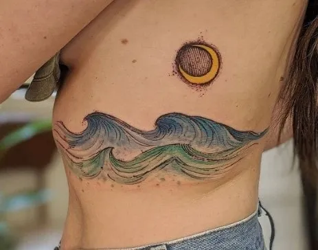 14 Cool Ocean Tattoo Designs for Women, Cool ocean tattoo designs for women wrist, Cool ocean tattoo designs for women small, Cool ocean tattoo designs for women sleeve, Cool ocean tattoo designs for women shoulder, Cool ocean tattoo designs for women hand, ocean tattoo ideas,