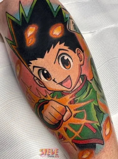 12 Hunter x Hunter Tattoo Design Ideas, Hunter x hunter tattoo design ideas small, Hunter x hunter tattoo design ideas simple, Hunter x hunter tattoo design ideas for guys, Hunter x hunter tattoos,