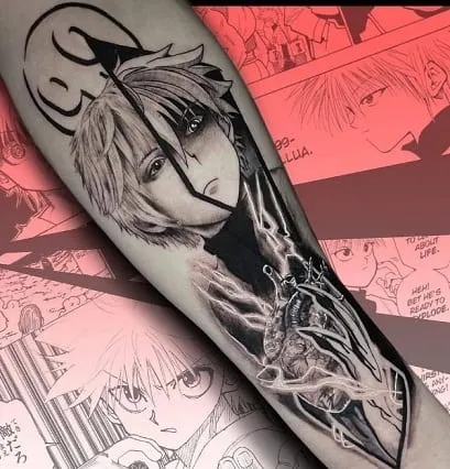 12 Hunter x Hunter Tattoo Design Ideas, Hunter x hunter tattoo design ideas small, Hunter x hunter tattoo design ideas simple, Hunter x hunter tattoo design ideas for guys, Hunter x hunter tattoos,