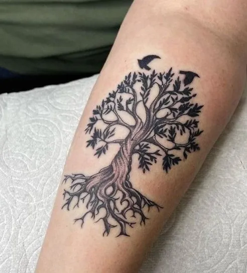 12 Tree of Life Tattoo Ideas for Women and Their Meaning, Tree of life tattoo ideas for women and their meaning, Simple tree of life tattoo ideas for women and their meaning, tree of life tattoo meaning, green tree of life tattoo meaning,