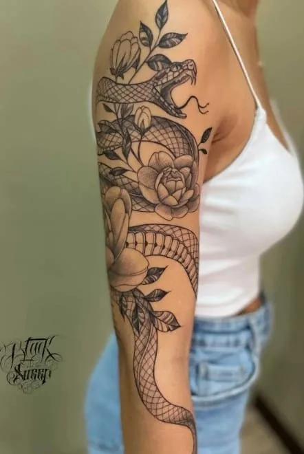 14 Beautiful Tattoo Sleeve Ideas for Women, beautiful tattoo sleeve ideas for women with meaning, beautiful tattoo sleeve ideas for women small, beautiful tattoo sleeve ideas for women simple, tattoo sleeve ideas,