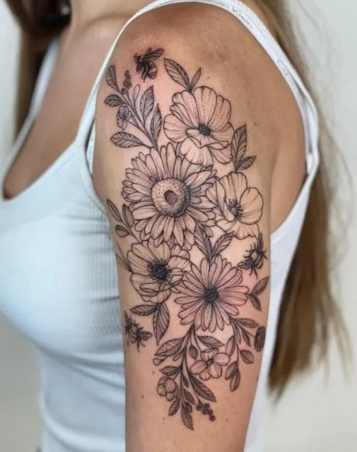 14 Beautiful Tattoo Sleeve Ideas for Women, beautiful tattoo sleeve ideas for women with meaning, beautiful tattoo sleeve ideas for women small, beautiful tattoo sleeve ideas for women simple, tattoo sleeve ideas,