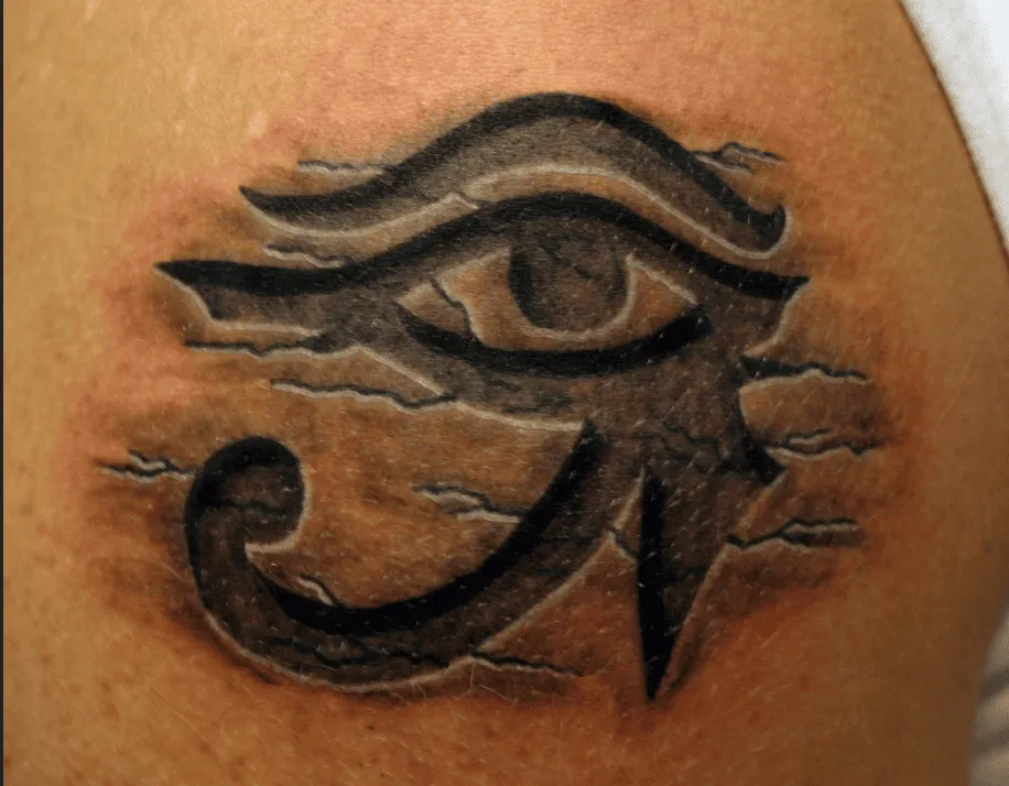 3D Eye of Horus Tattoo