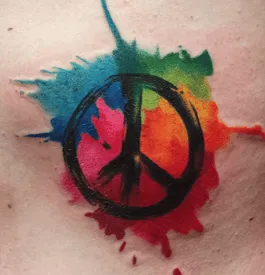 What Does A Peace Sign Tattoo Mean, Peace Sign Tattoo, Peace Sign Tattoo Ideas, Peace Sign Tattoo on fingers, Peace Sign Tattoo on Wrist,
