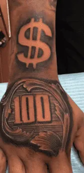 What Does A Money Sign Tattoo Mean, Money Sign Tattoo, Money Sign Tattoo ideas, Money Sign Tattoo on finger, Money Sign Tattoo on wrist, Money Sign Tattoo Mean,