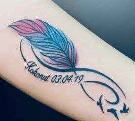 What Does The Quote Infinity Sign Mean As A Tattoo, Quote Infinity Sign Tattoo, Quote Infinity Sign Tattoo Ideas, Quote Infinity Sign Tattoo on feet, Quote Infinity Sign Tattoo on legs,