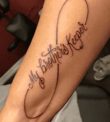 What Does The Quote Infinity Sign Mean As A Tattoo, Quote Infinity Sign Tattoo, Quote Infinity Sign Tattoo Ideas, Quote Infinity Sign Tattoo on feet, Quote Infinity Sign Tattoo on legs,
