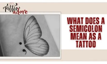 What Does A Semicolon Mean As A Tattoo