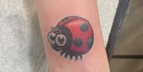 Cartoon Ladybug Tattoo Ideas2 Cartoon Ladybug Tattoo Ideas2