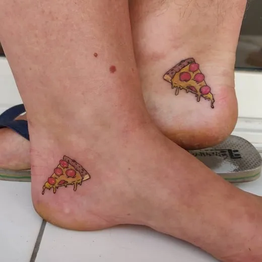 Couple Tattoos of Inside Jokes or Quirks2