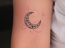 Crescent Moon Tattoo Idea Crescent Moon Tattoo Idea
