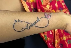 Infinity Name Tattoo ideas