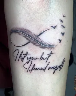 Infinity Quote Tattoo ideas