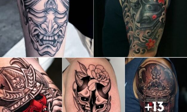 9 Japanese Mask Tattoo Ideas and Their Meanings