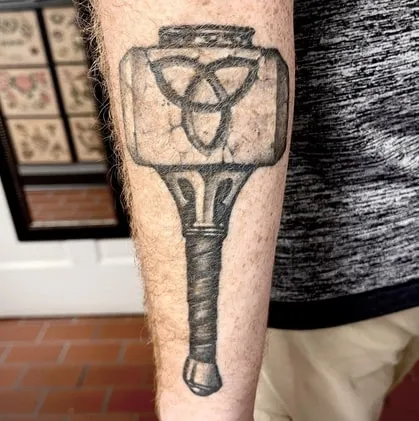 Mjolnir tattoo idea and meaning Mjolnir tattoo idea and meaning