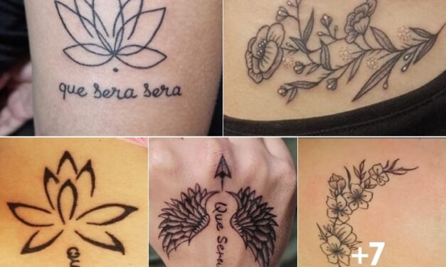 Que Sera Sera Tattoo Meaning | 10+ Designs and Ideas