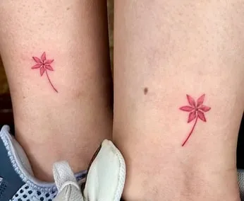 Tiny Shared Symbols Couple Tattoo 2