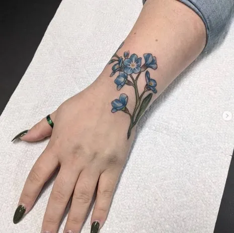 forget me not tattoo ideas