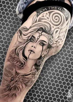 freya tattoo idea 1 freya tattoo idea