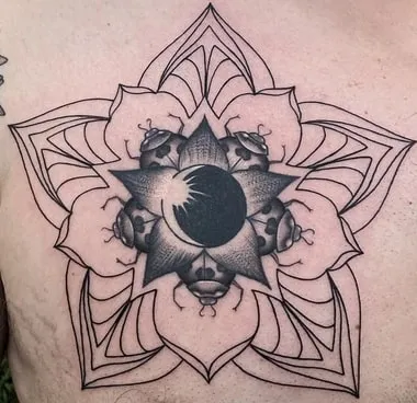geometric ladybug tattoo ideas2 geometric ladybug tattoo ideas2
