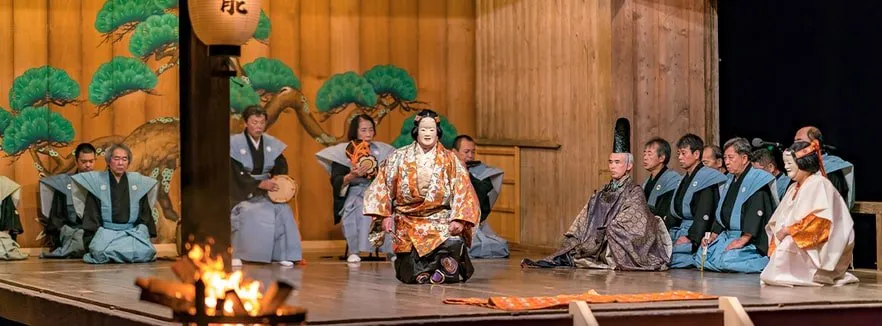 history of japanese masks