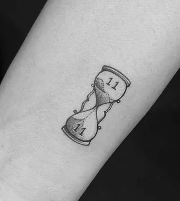 inverted Hourglass Tattoo inverted Hourglass Tattoo