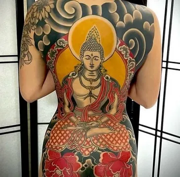 japanese buddha tattoo