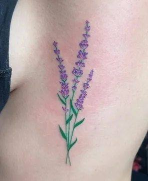 lavender tattoo ideas