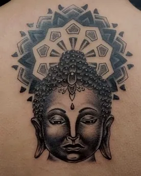 mandala buddha tattoos
