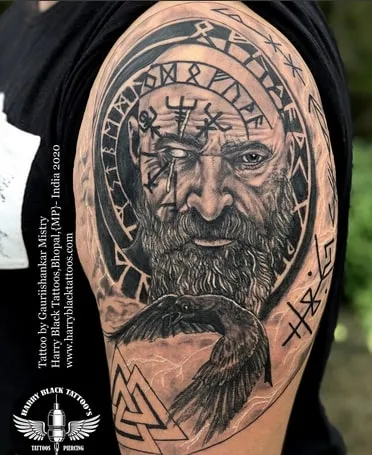 odin tattoo idea 1 odin tattoo idea