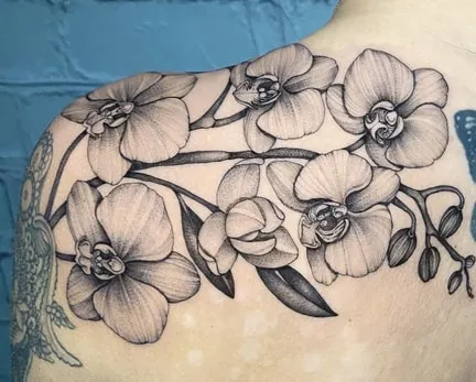 orchid tattoo ideas