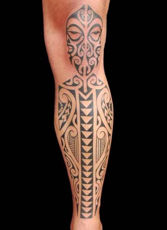 polynesian tiki tattoo