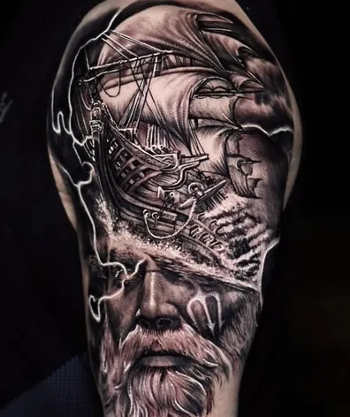 poseidon tattoos