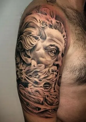poseidon tattoo diagram