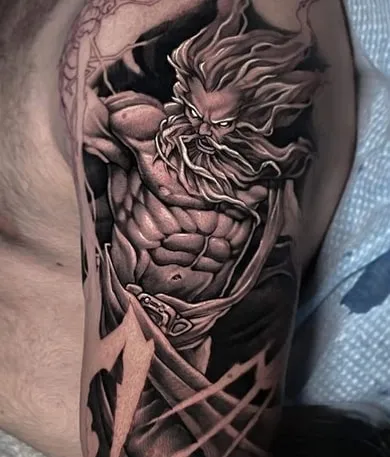 poseidon tattoo i