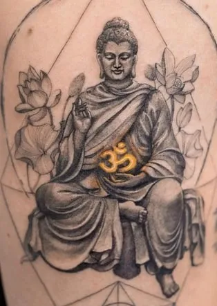 shakyamuni buddha tattoo