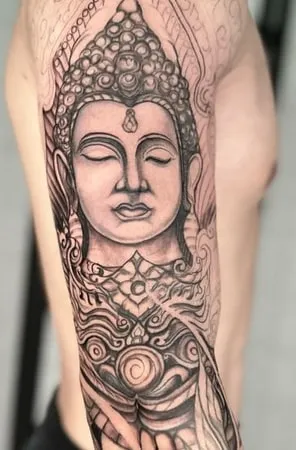 thai buddha tattoo design
