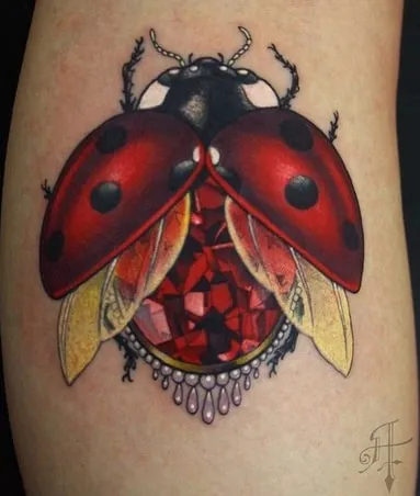 what do ladybug tattoos mean 