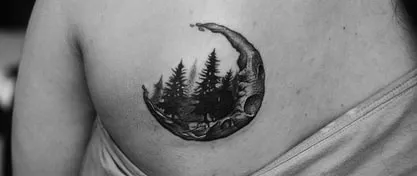 what does a crescent moon tattoo mean