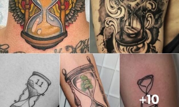 What Does an Hourglass Tattoo Mean | 15 Hourglass Tattoo Ideas to Try!
