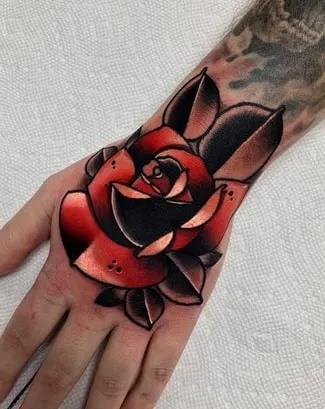 Black Rose Tattoo Design Ideas2 red and Black Rose Tattoo Design