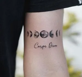 Carpe diem tattoo idea latin quote Carpe diem tattoo idea latin quote